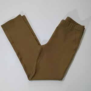 Quince Pants Womens Medium Tan Mid Rise Minimalist‎ Business Casual Career Wear
